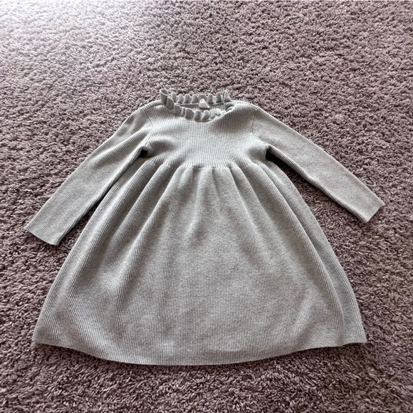 GAP Other - Preloved GAP Light Gray Girl’s Cowl Neck Sweater